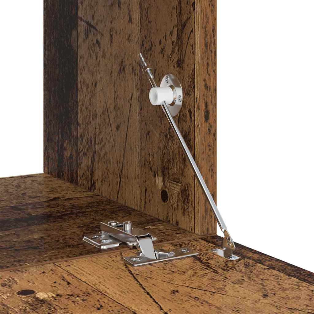 Σετ επίπλου τηλεόρασης 4 pcs Παλιό Ξύλο 60 x 30 x 30 cm