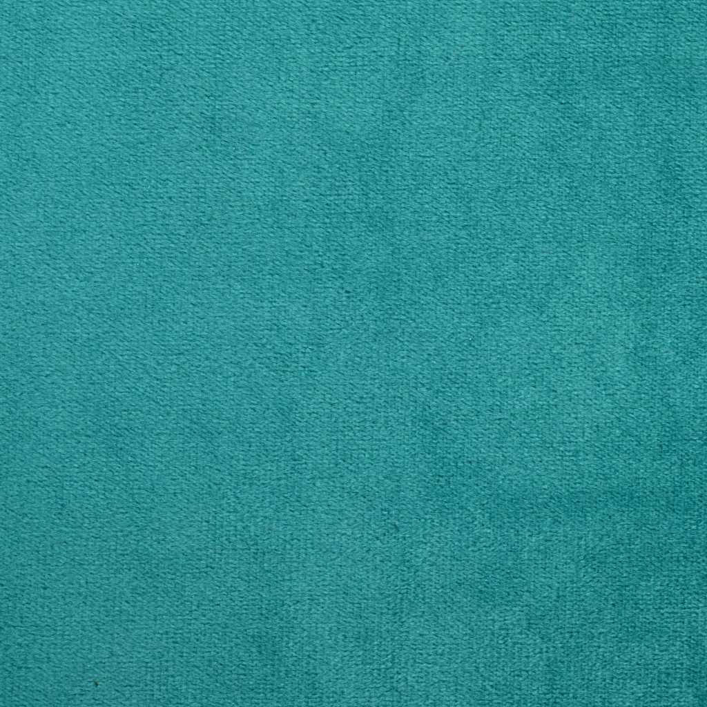 Κρεβάτι Γωνίας με κεφαλάρι Τιρκουάζ 90 εκ x 190 εκ Βελούδο - Pakobazaar