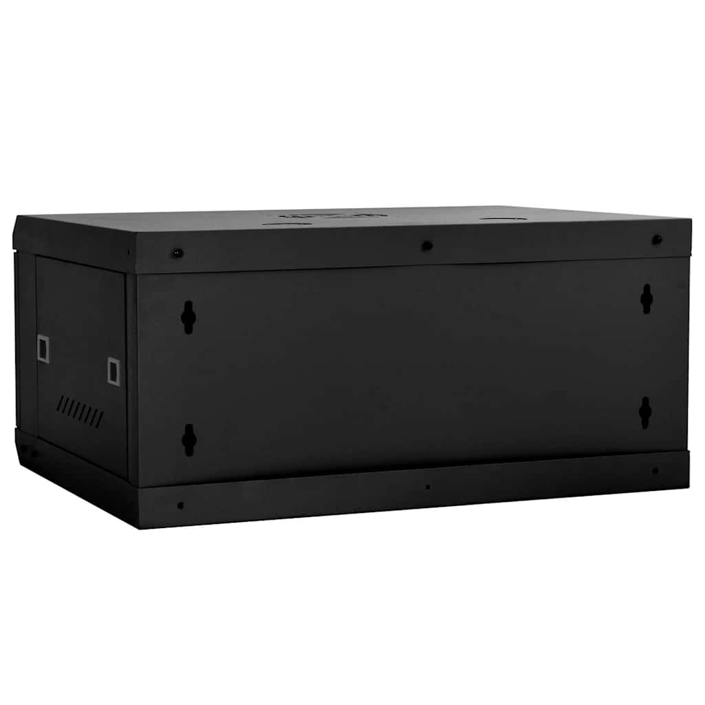 Ντουλάπα δικτύου με αποθήκευση Μαύρο 60 x 35 x 28 εκ Ατσάλι