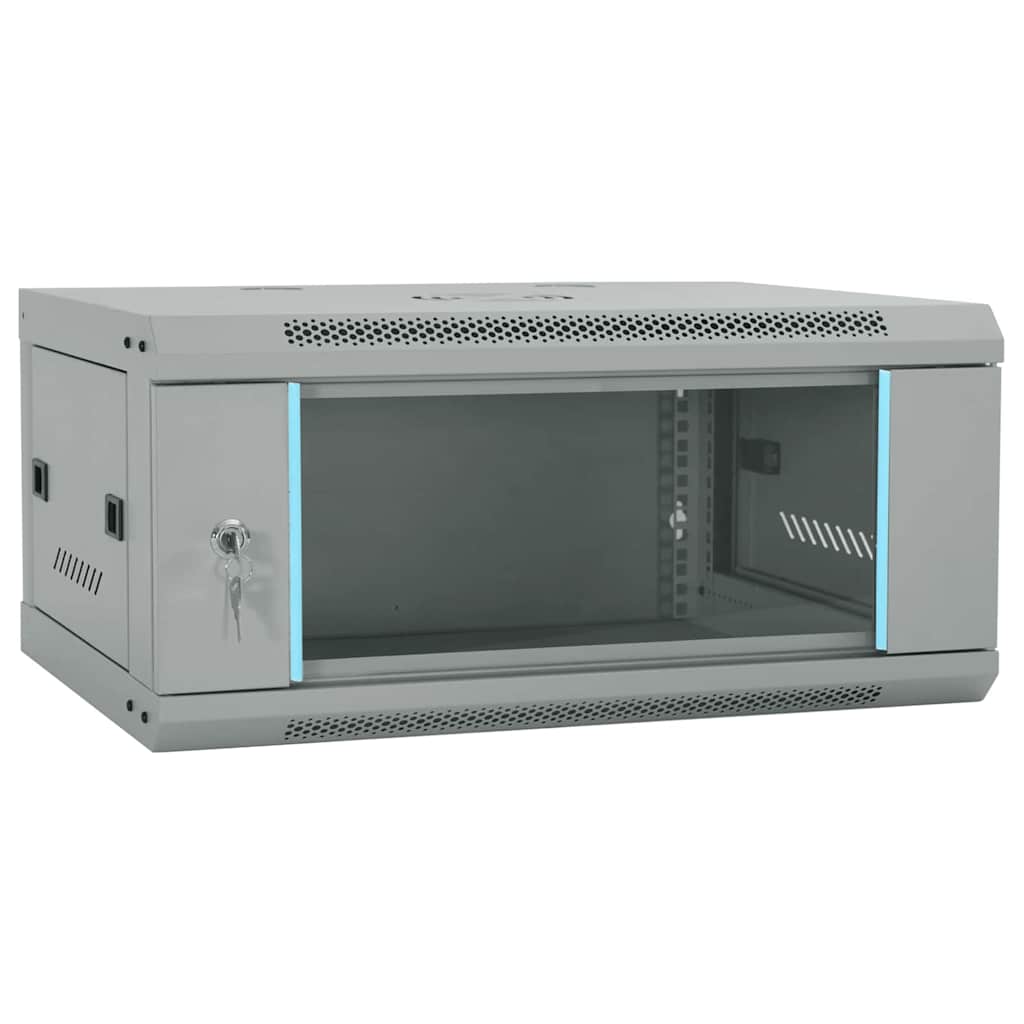 Ντουλάπα δικτύου με αποθήκευση Γκρι 60 x 35 x 28 εκ Ατσάλι