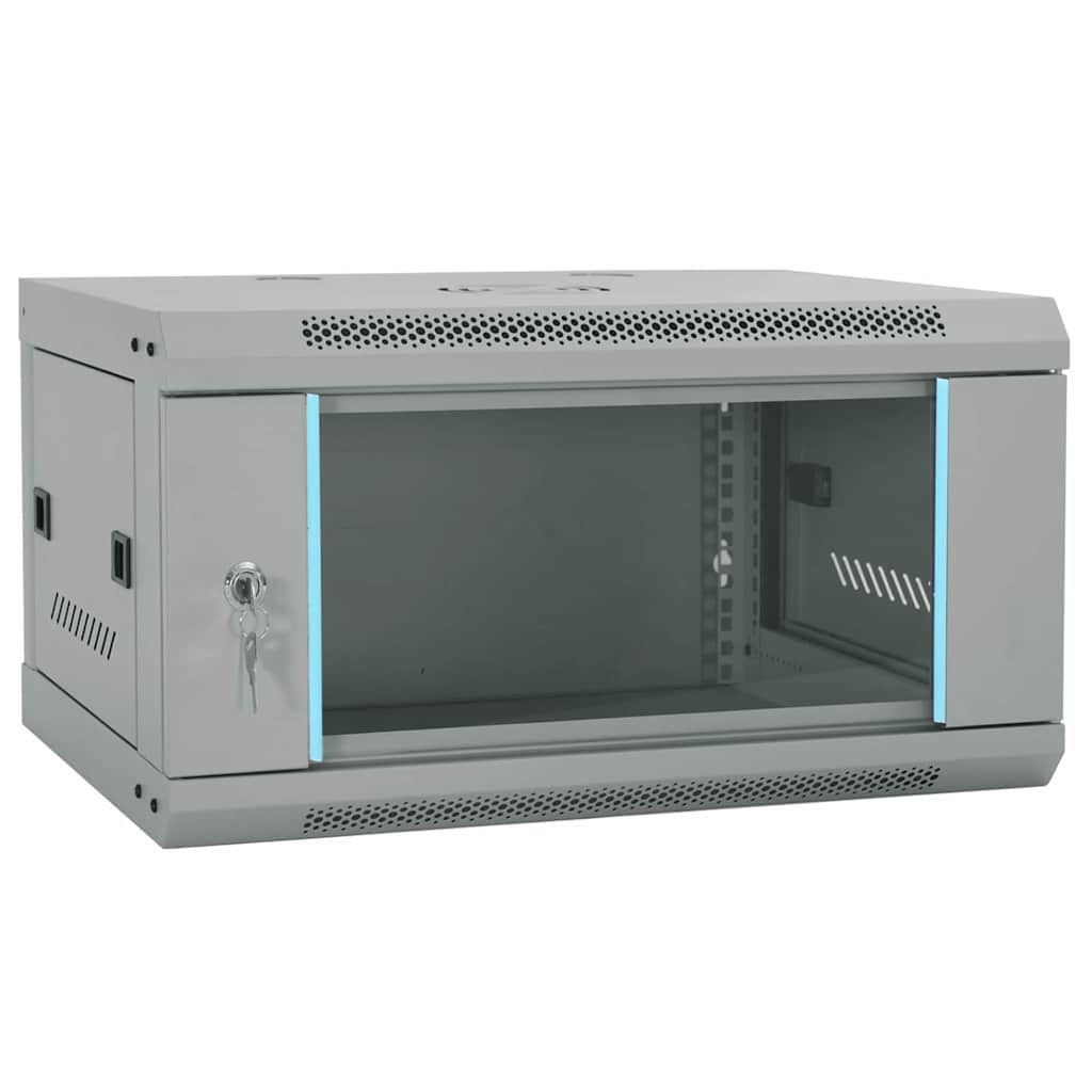 Ντουλάπα δικτύου με αποθήκευση Γκρι 60 x 45 x 35 cm Ατσάλι
