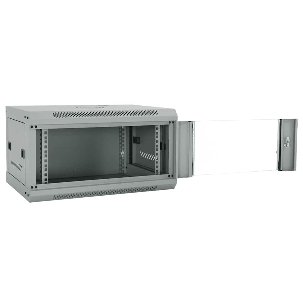 Ντουλάπα δικτύου με αποθήκευση Γκρι 60 x 45 x 35 cm Ατσάλι