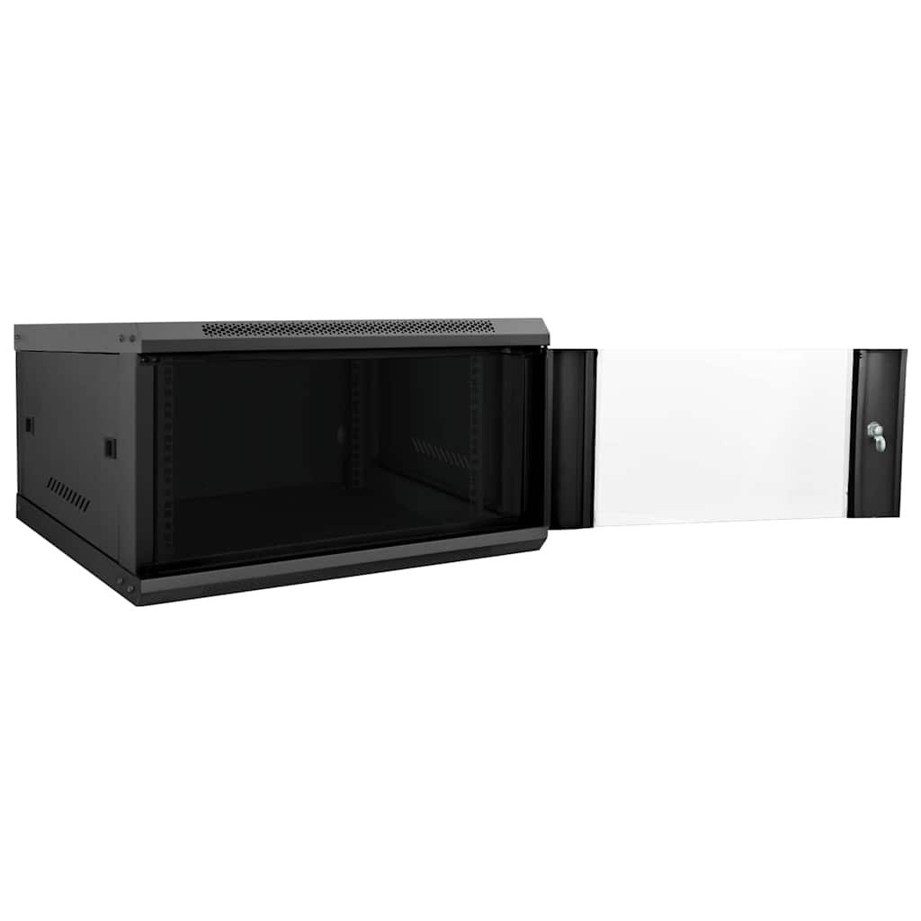 Ντουλάπα δικτύου με αποθήκευση Μαύρο 60 x 60 x 35 cm Ατσάλι - Pakobazaar