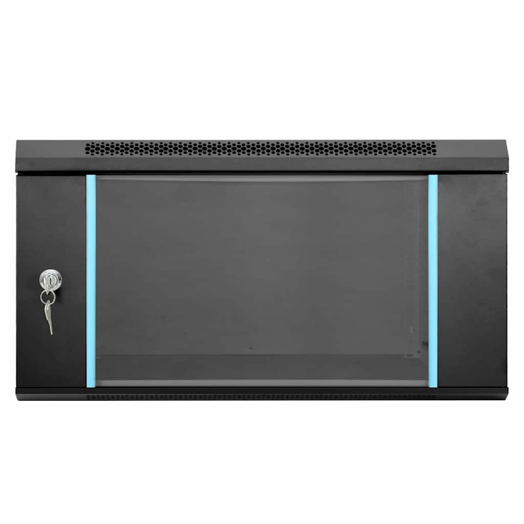 Ντουλάπα δικτύου με αποθήκευση Μαύρο 60 x 60 x 35 cm Ατσάλι - Pakobazaar