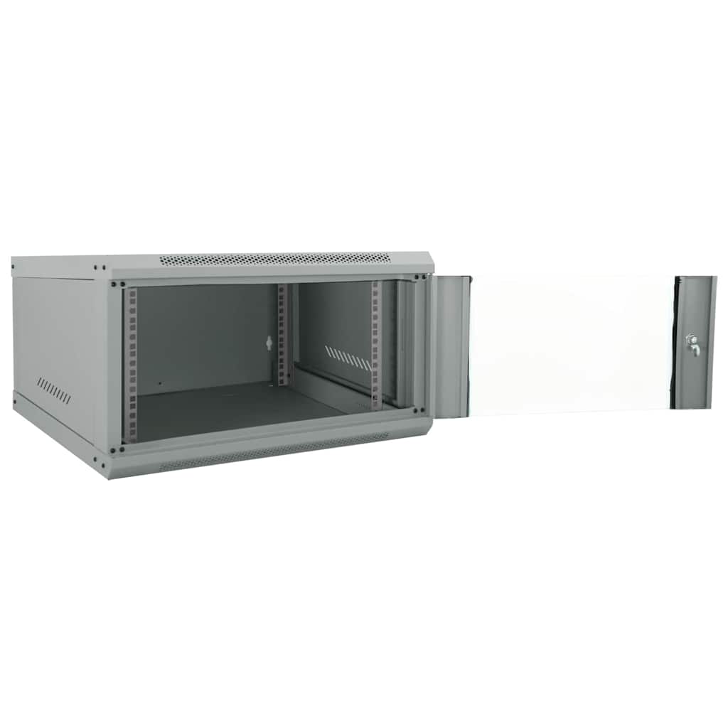 Ντουλάπα δικτύου με αποθήκευση Γκρι 60 x 60 x 35 cm Ατσάλι - Pakobazaar