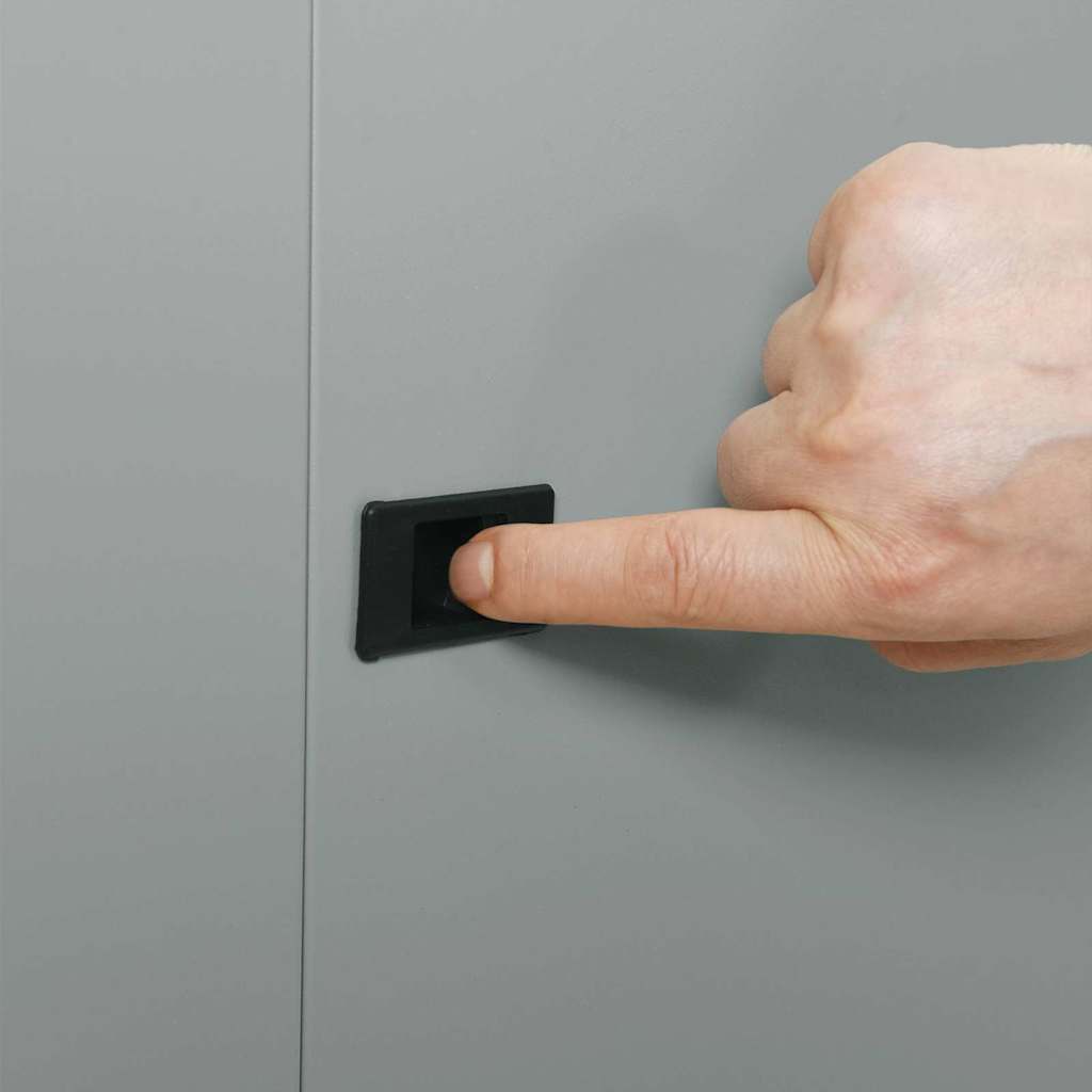 Ντουλάπα δικτύου με αποθήκευση Γκρι 60 x 45 x 50 εκ Ατσάλι - Pakobazaar