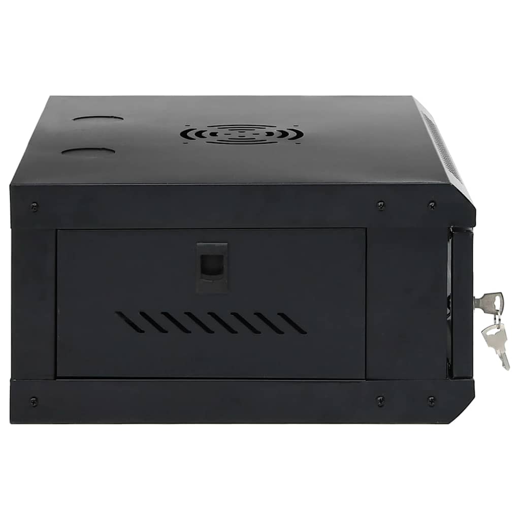 Ντουλάπα δικτύου με αποθήκευση Μαύρο 53 x 35 x 21 εκ Ατσάλι