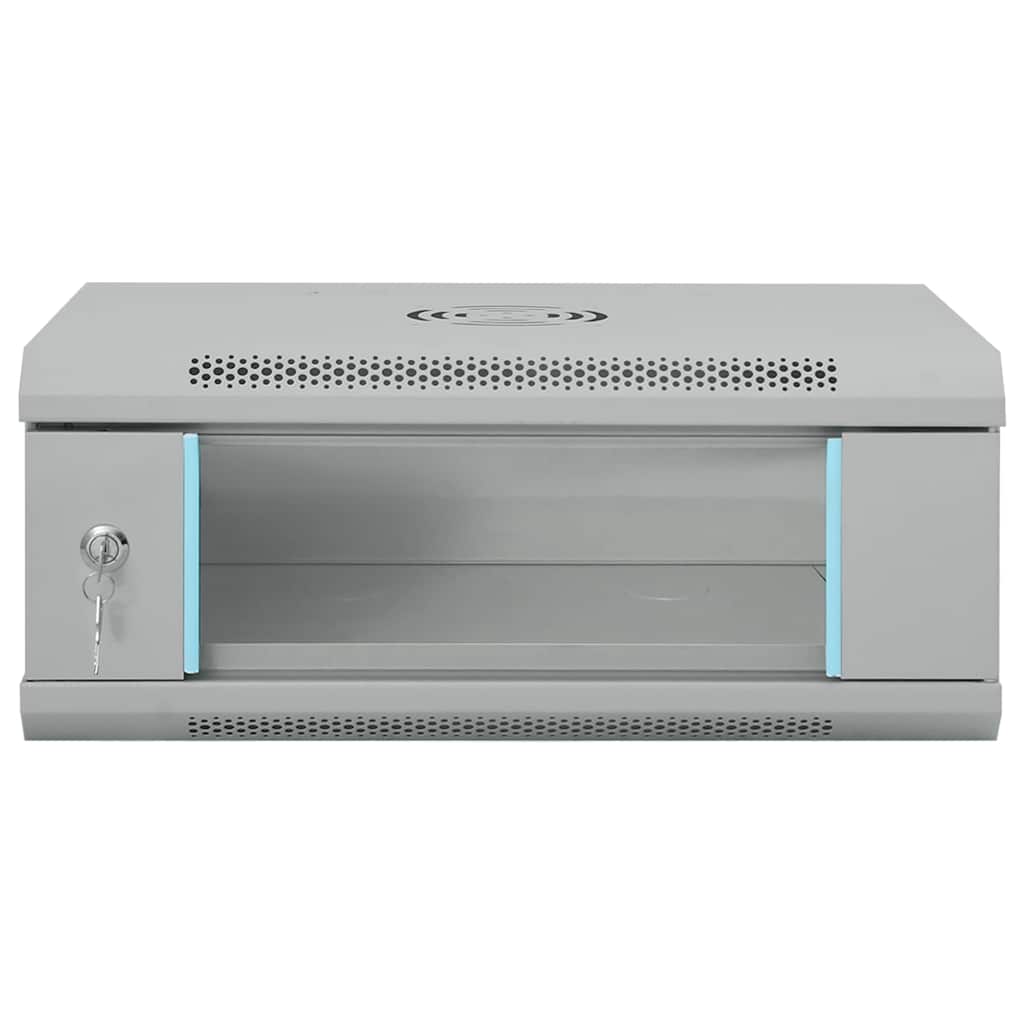 Ντουλάπα δικτύου με αποθήκευση Γκρι 53 x 45 x 21 εκ Ατσάλι - Pakobazaar