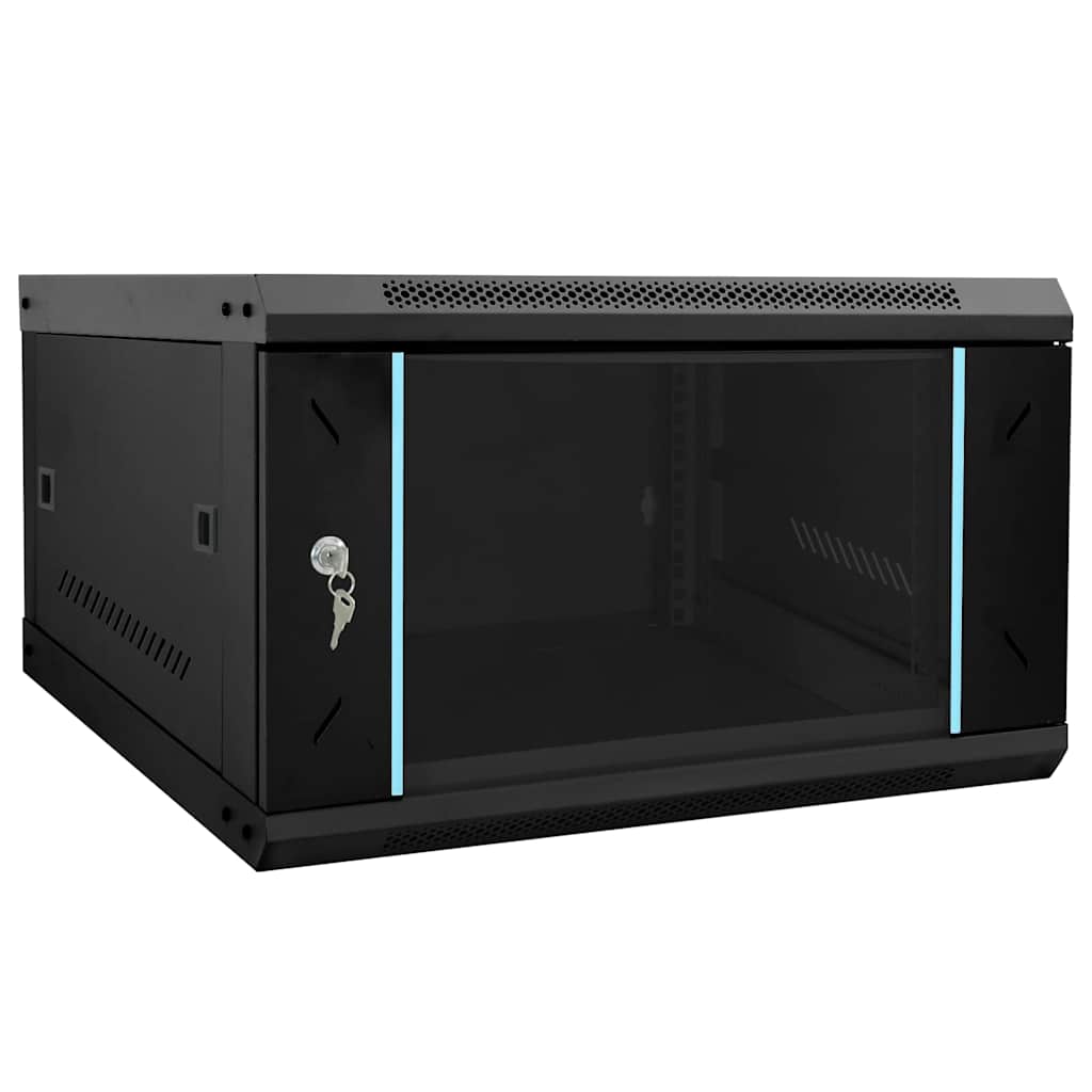 Ντουλάπα δικτύου με αποθήκευση Μαύρο 53 x 60 x 30 εκ Ατσάλι - Pakobazaar