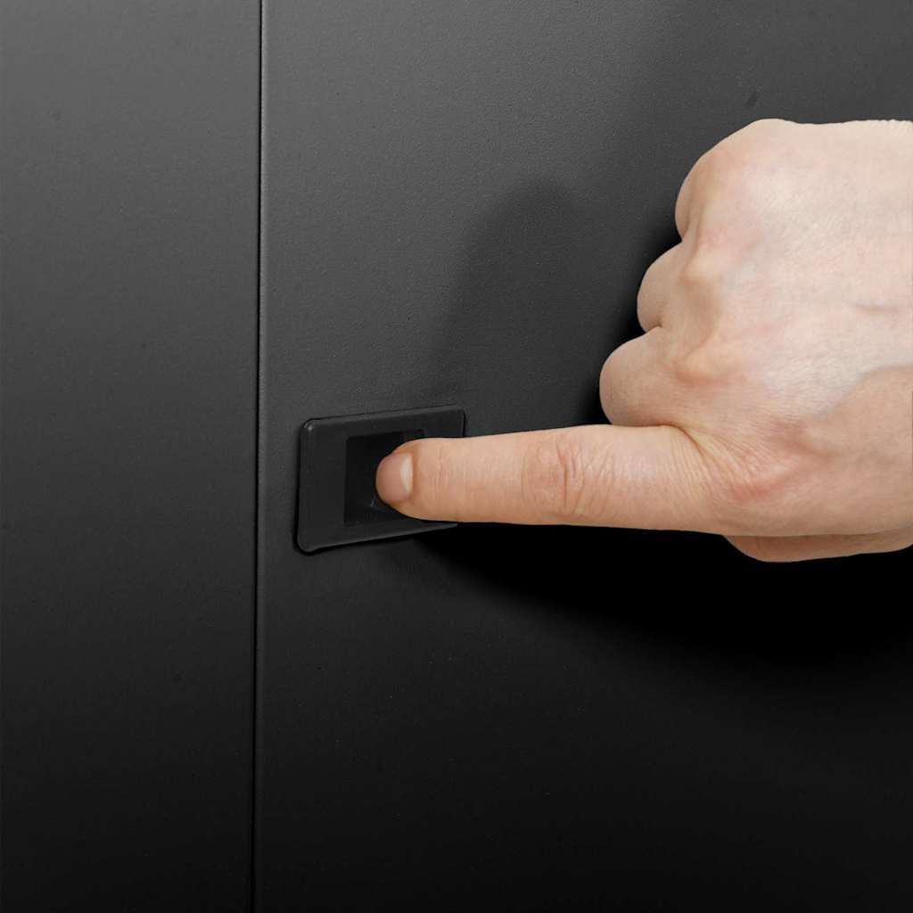 Ντουλάπα δικτύου με αποθήκευση Μαύρο 53 x 45 x 45 εκ Ατσάλι - Pakobazaar