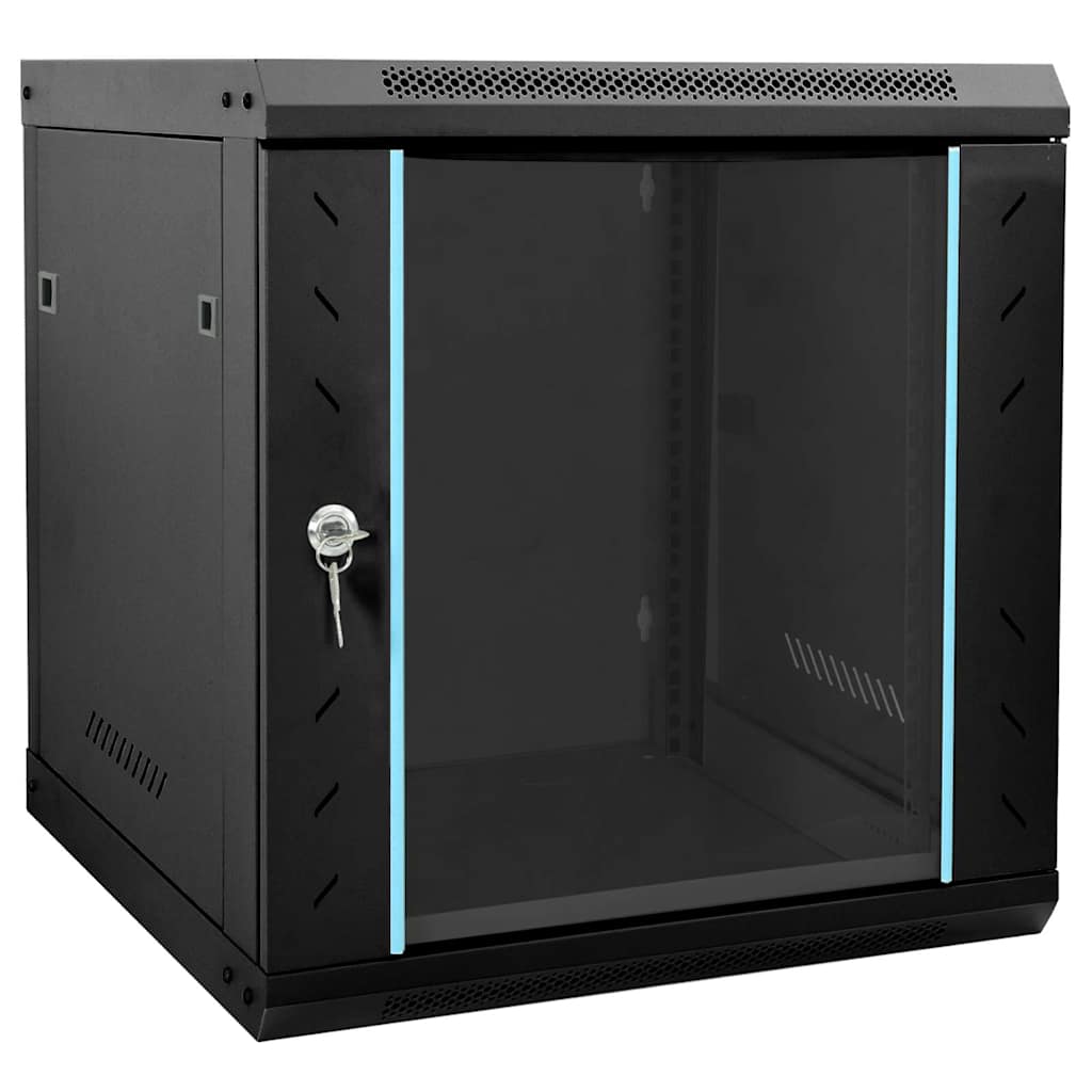 Ντουλάπα δικτύου με αποθήκευση Μαύρο 53 x 60 x 60 εκ Ατσάλι