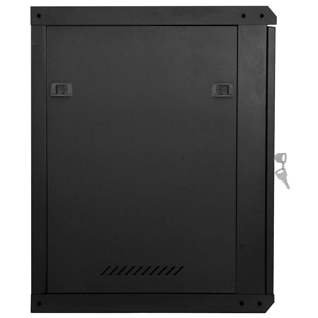 Ντουλάπα δικτύου με αποθήκευση Μαύρο 53 x 60 x 60 εκ Ατσάλι