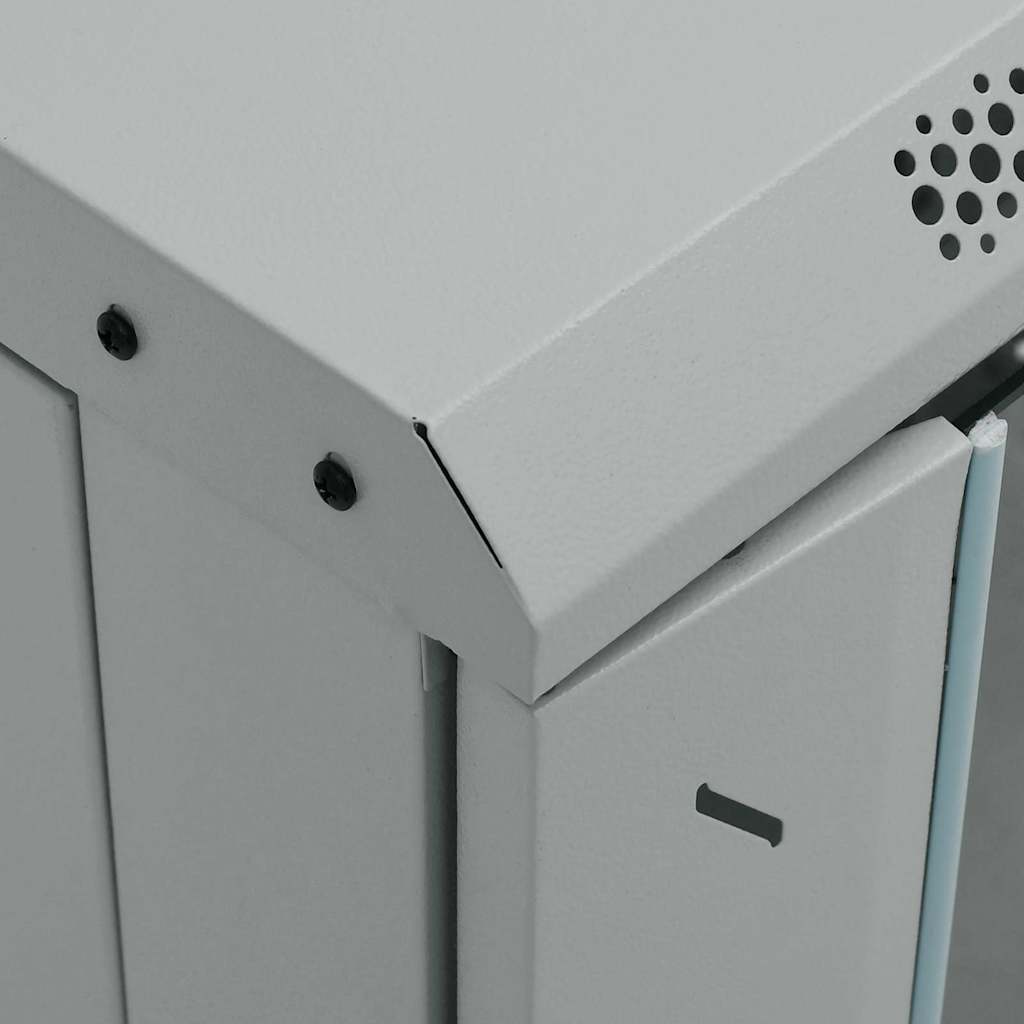 Ντουλάπα δικτύου με αποθήκευση Γκρι 60 x 60 x 80 εκ Ατσάλι - Pakobazaar