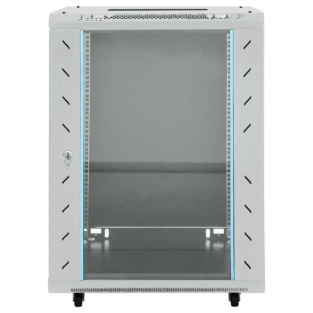 Ντουλάπα δικτύου με αποθήκευση Γκρι 60 x 60 x 80 εκ Ατσάλι - Pakobazaar