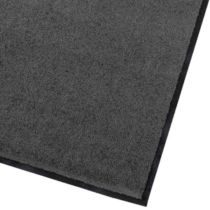 Χαλάκι Εξώπορτας Ανθρακί 60 x 80 x 1.2 cm Ύφασμα τέντι