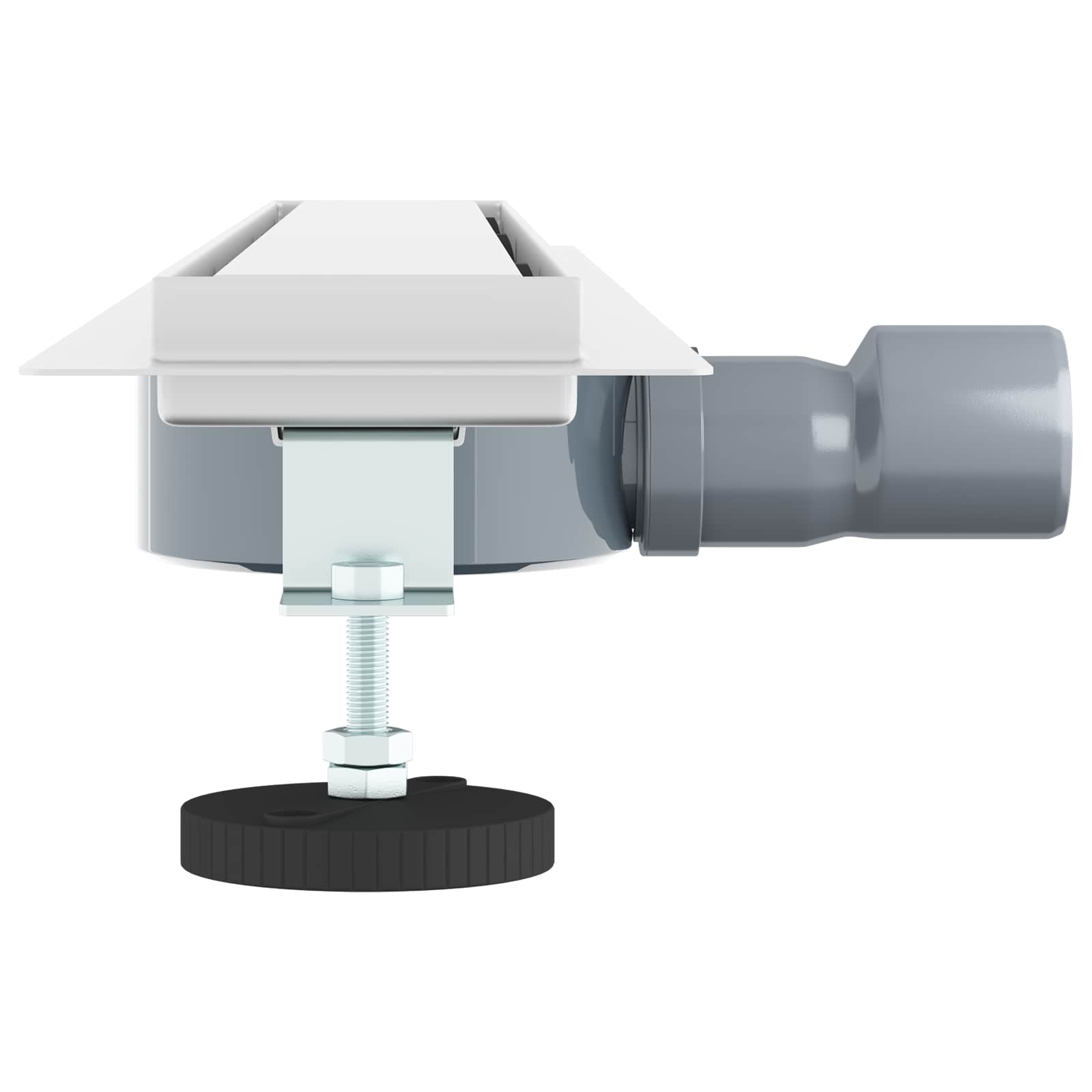 Σιφόνι ντους 2-σε-1 με 360° σιφόνι Ασημί 70 cm - Pakobazaar