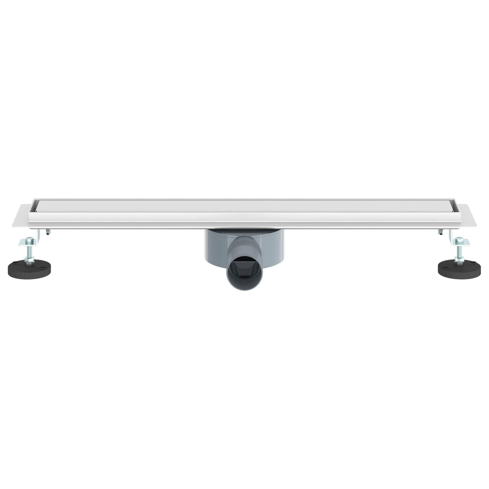 Σιφόνι ντους 2-σε-1 με 360° σιφόνι Ασημί 60 cm - Pakobazaar