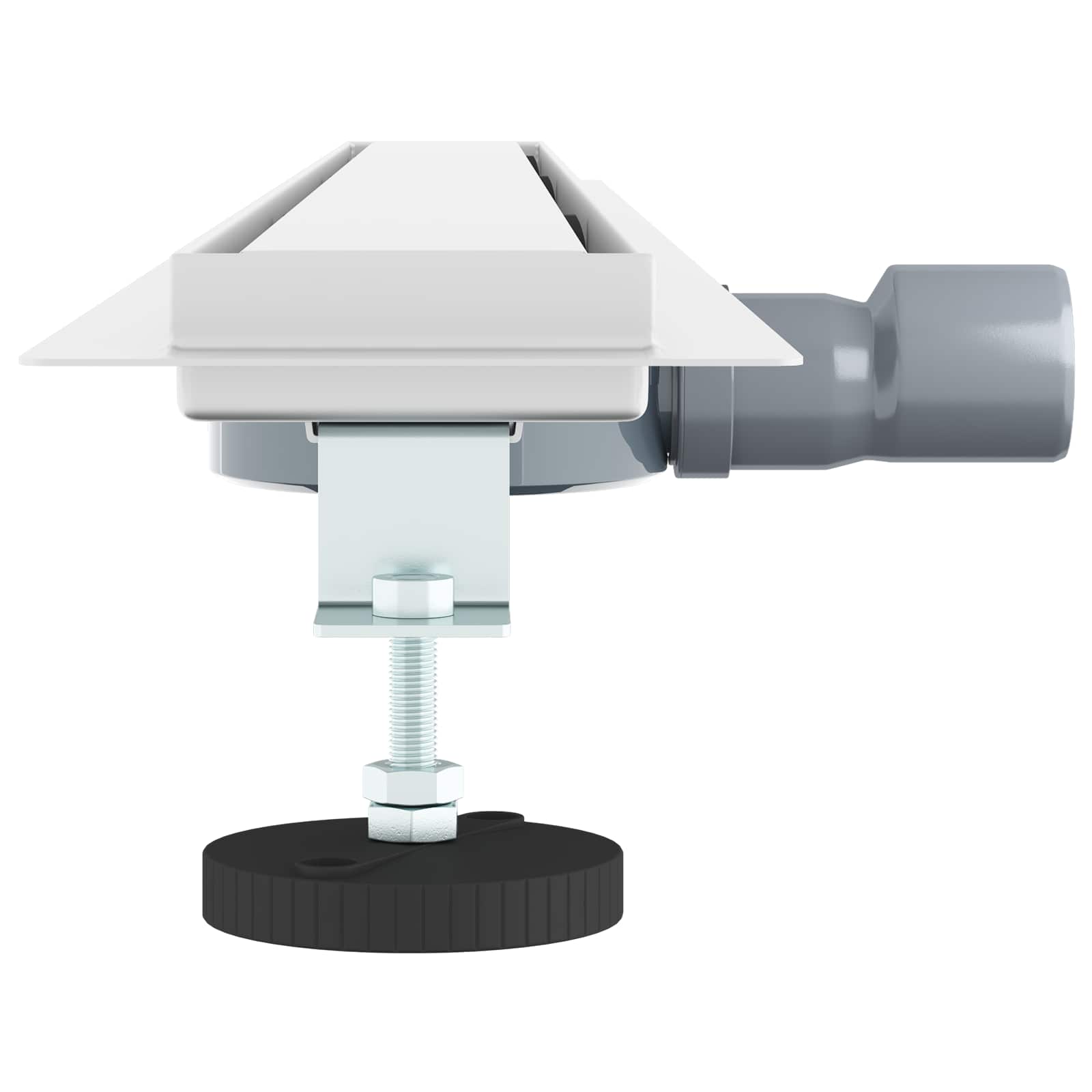 Σιφόνι ντους 2-σε-1 με 360° σιφόνι Ασημί 100 cm - Pakobazaar