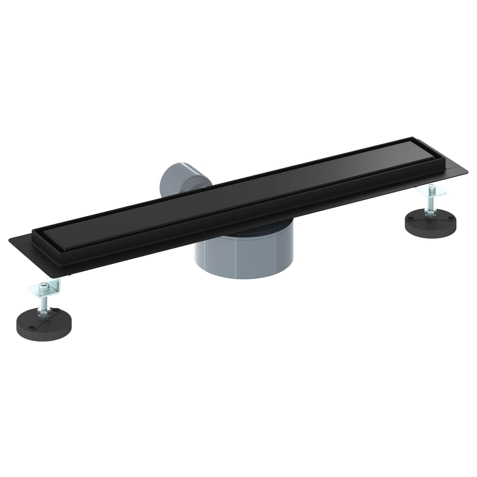 Σιφόνι ντους 2-σε-1 με 360° σιφόνι Μαύρο 50 cm - Pakobazaar