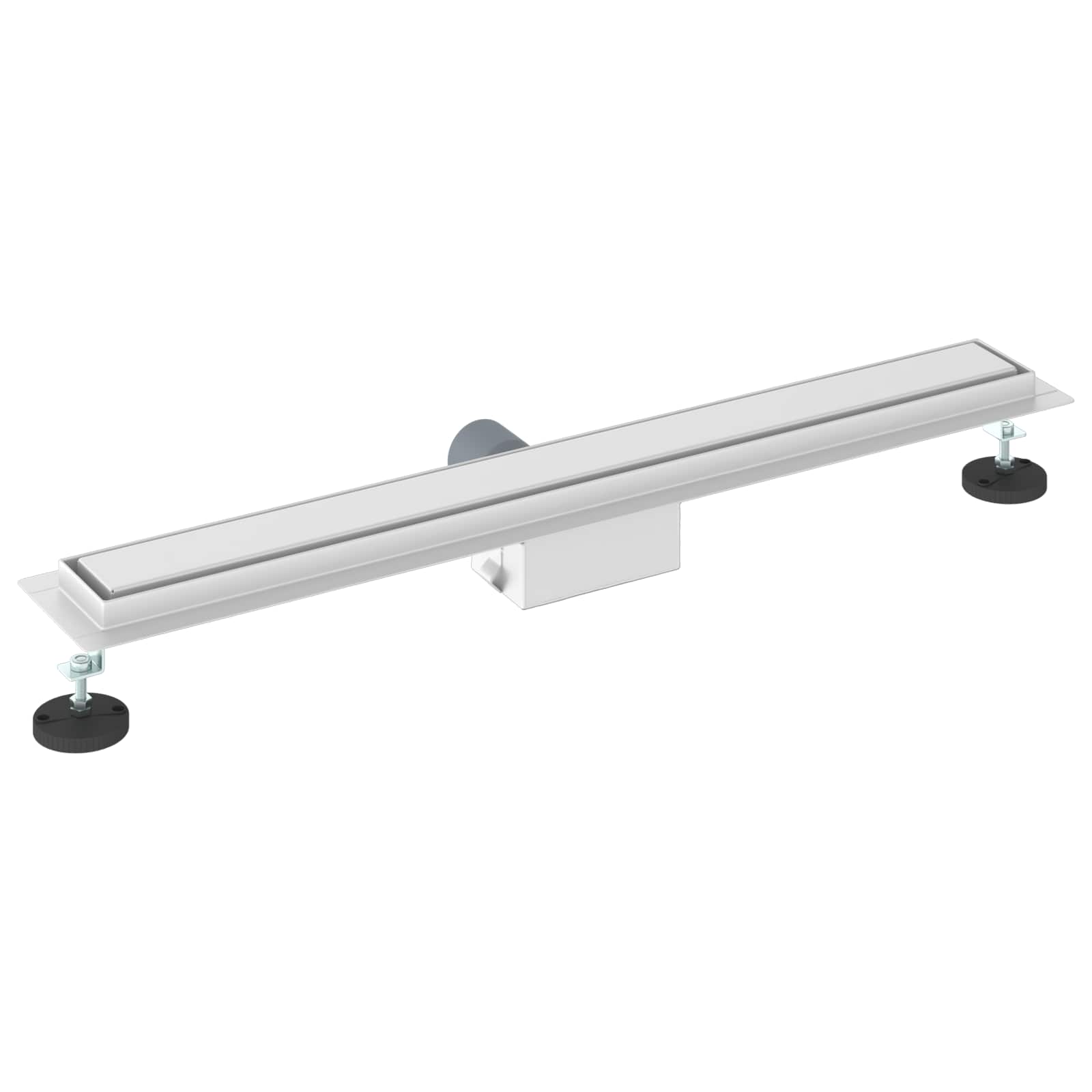 2 σε 1 εκροή ντους Ασημί 70 cm Ανοξείδωτο Ατσάλι 304