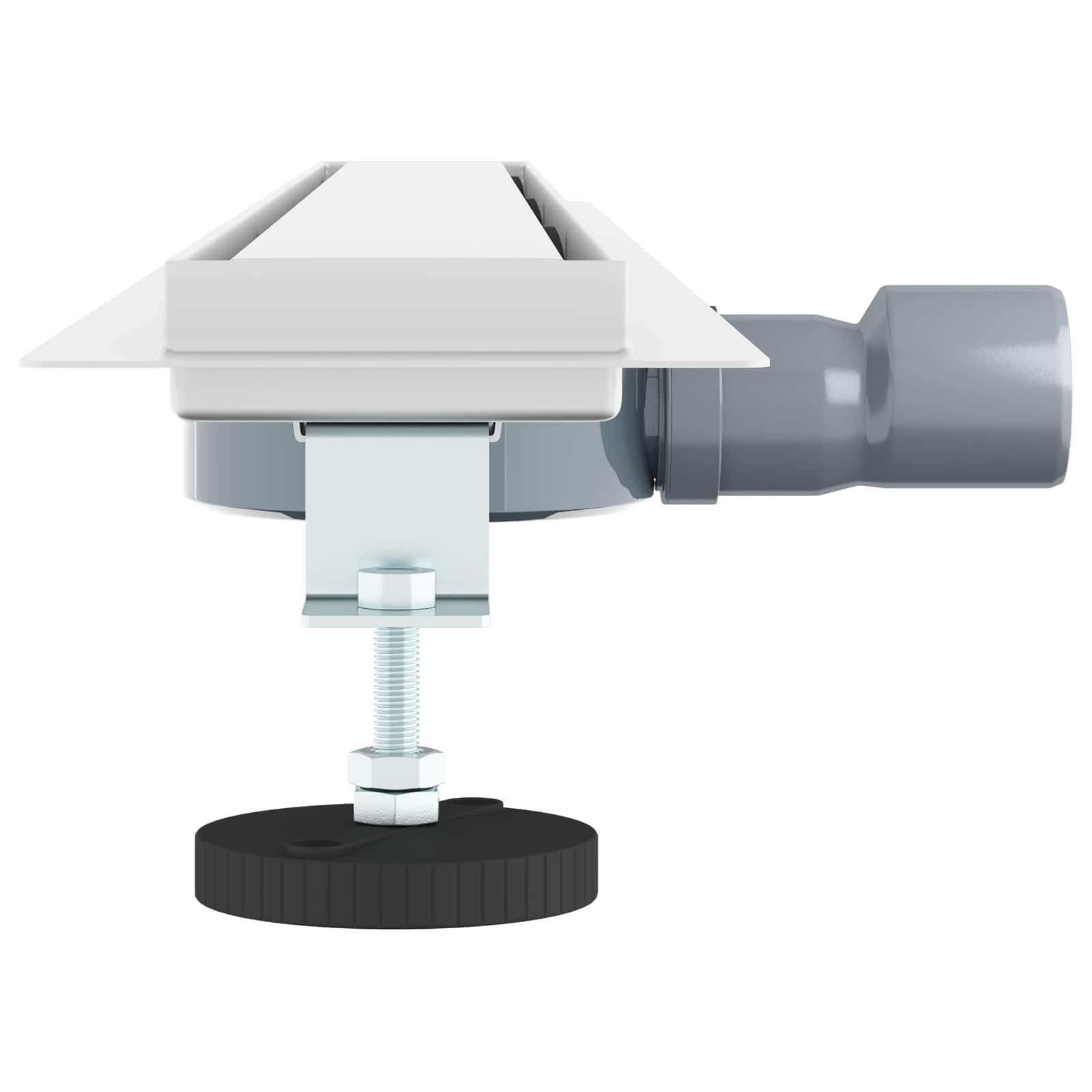 Σιφόνι ντους 2-σε-1 με 360° σιφόνι Ασημί 90 cm - Pakobazaar