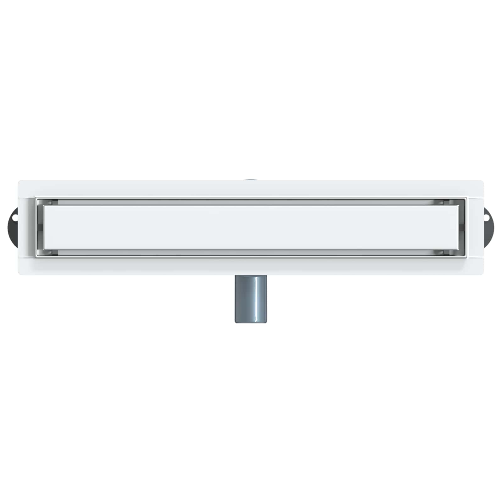 Σιφόνι ντους 2-σε-1 με 360° σιφόνι Ασημί 54 x 11 x 9,5 εκ - Pakobazaar