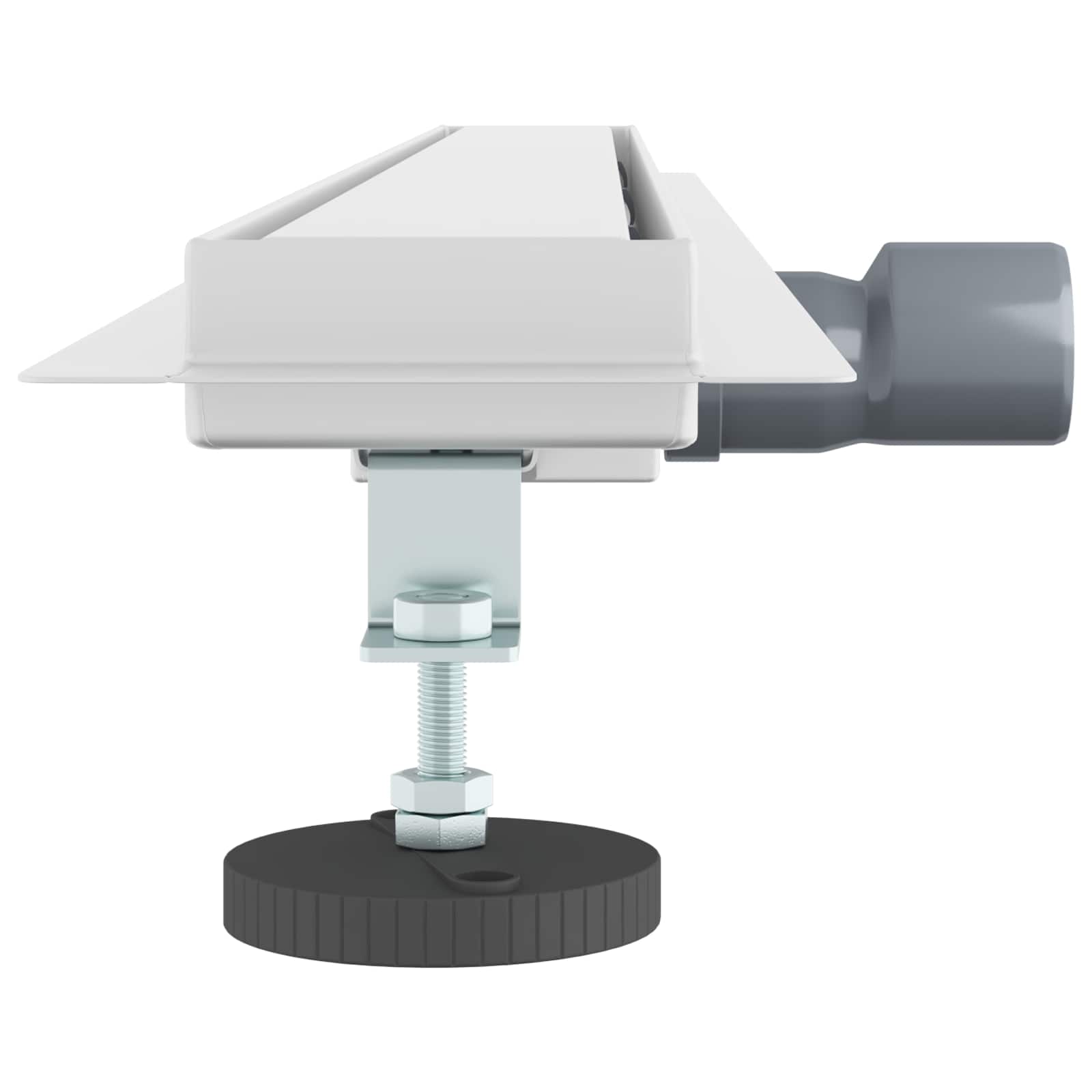 2 σε 1 εκροή ντους Ασημί 90 cm Ανοξείδωτο Ατσάλι 304