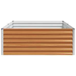 Υπερυψωμένη Ζαρντινιέρα 195 x 100 x 36 εκ Επικαλυμμένος Χάλυβας - Pakobazaar