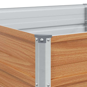 Υπερυψωμένη Ζαρντινιέρα Ανοιχτό καφέ 600 x 80 x 45 cm - Pakobazaar