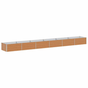 Υπερυψωμένη Ζαρντινιέρα Ανοιχτό καφέ 600 x 80 x 45 cm - Pakobazaar