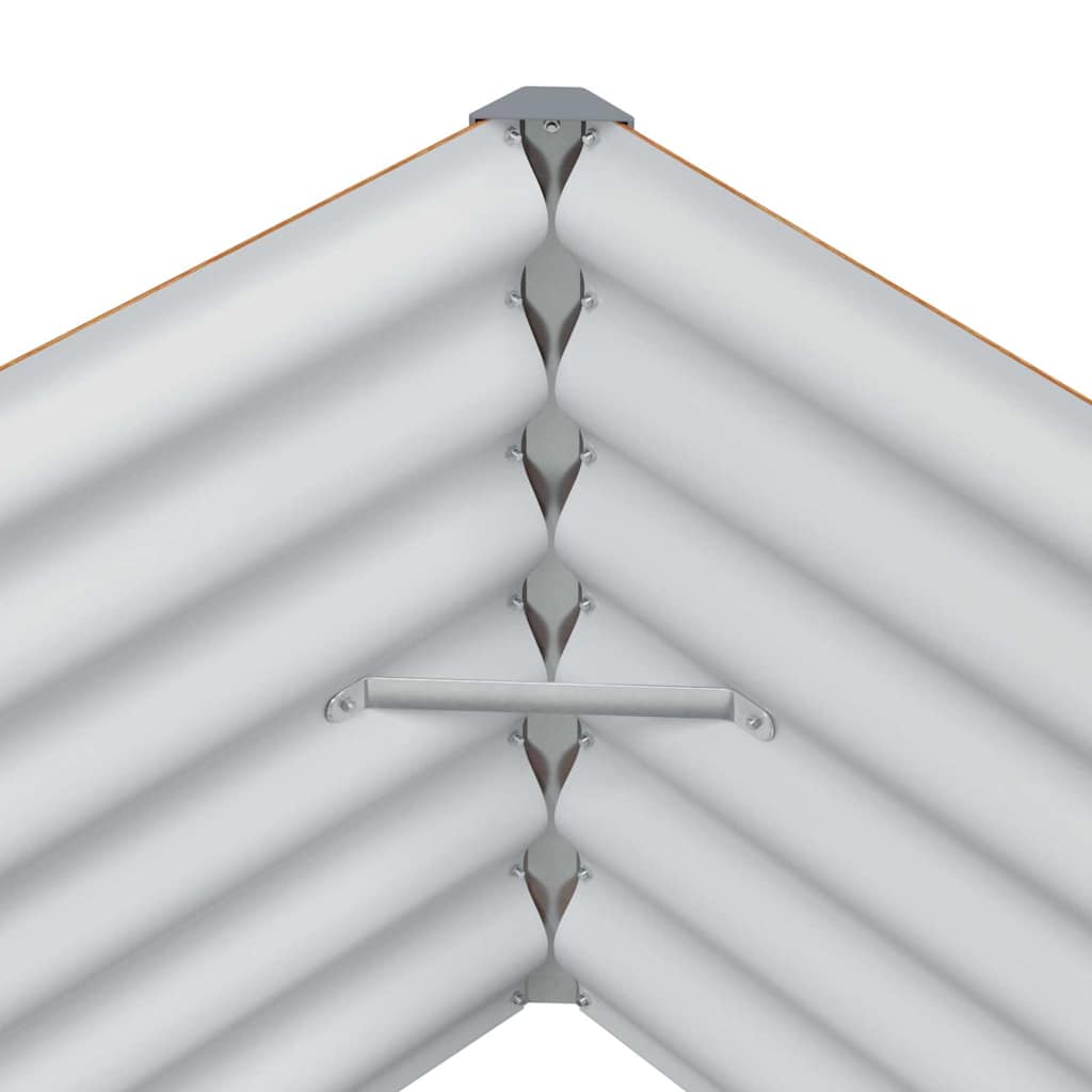 Υπερυψωμένη Ζαρντινιέρα 485 x 50 x 36 εκ. Επικαλυμμένος Χάλυβας - Pakobazaar