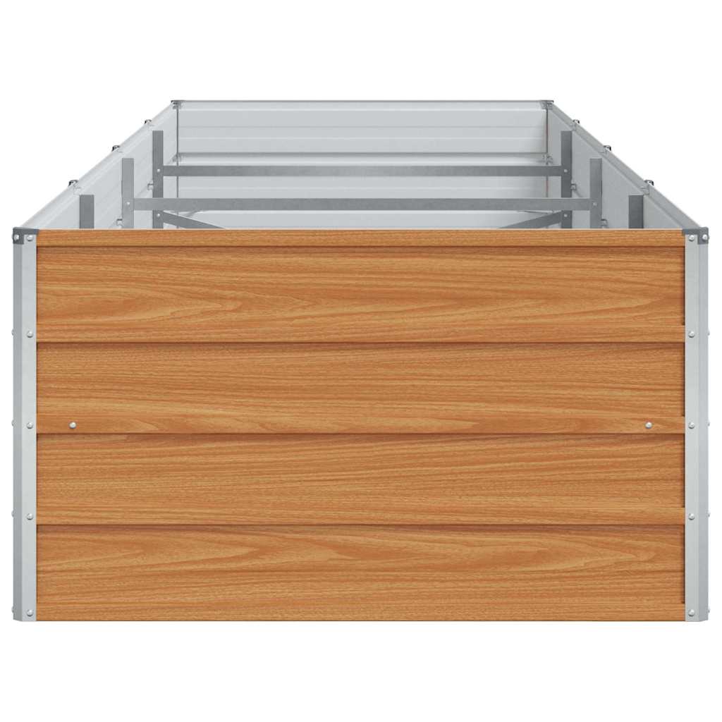 Υπερυψωμένη Ζαρντινιέρα Ανοιχτό καφέ 320 x 80 x 45 cm - Pakobazaar