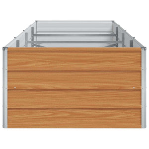 Υπερυψωμένη Ζαρντινιέρα Ανοιχτό καφέ 320 x 80 x 45 cm - Pakobazaar
