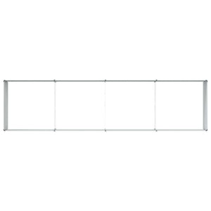 Υπερυψωμένη Ζαρντινιέρα Ανοιχτό καφέ 320 x 80 x 45 cm - Pakobazaar