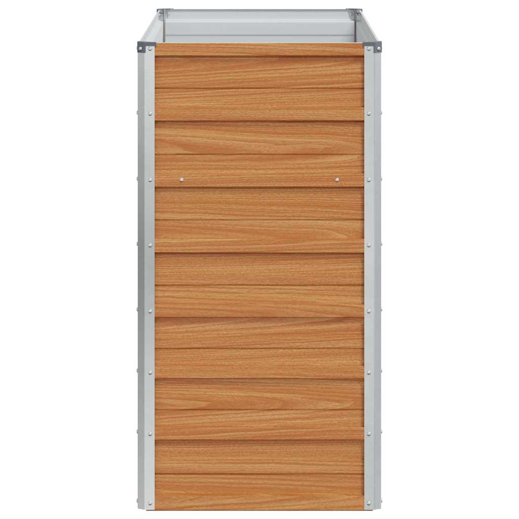 Υπερυψωμένη Ζαρντινιέρα Ανοιχτό καφέ 100 x 40 x 77 cm - Pakobazaar