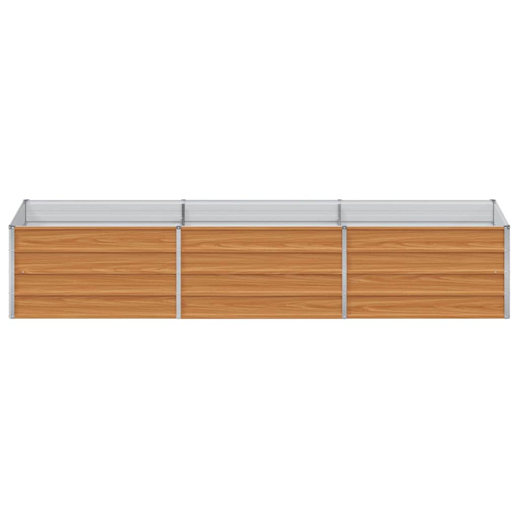 Υπερυψωμένη Ζαρντινιέρα Ανοιχτό καφέ 240 x 80 x 45 cm - Pakobazaar