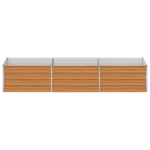 Υπερυψωμένη Ζαρντινιέρα Ανοιχτό καφέ 240 x 80 x 45 cm - Pakobazaar