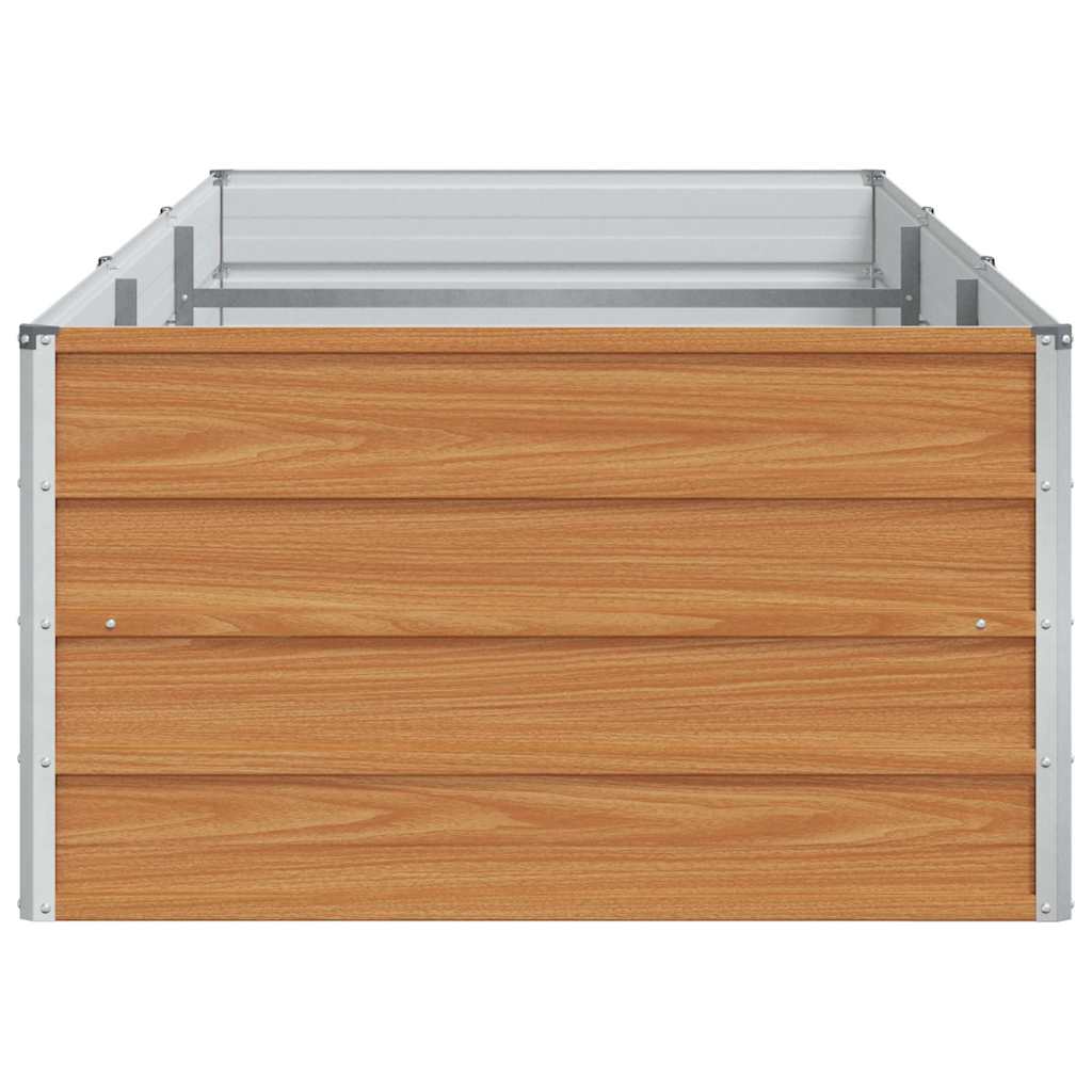 Υπερυψωμένη Ζαρντινιέρα Ανοιχτό καφέ 240 x 80 x 45 cm - Pakobazaar
