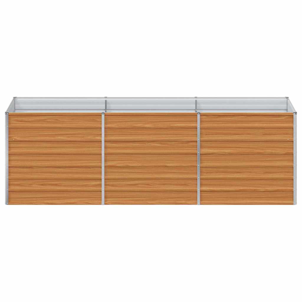 Υπερυψωμένη Ζαρντινιέρα Ανοιχτό καφέ 240 x 80 x 77 cm - Pakobazaar
