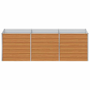 Υπερυψωμένη Ζαρντινιέρα Ανοιχτό καφέ 240 x 80 x 77 cm - Pakobazaar