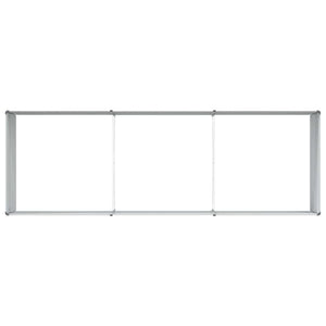 Υπερυψωμένη Ζαρντινιέρα Ανοιχτό καφέ 240 x 80 x 77 cm - Pakobazaar
