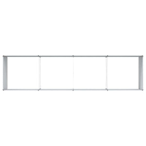 Υπερυψωμένη Ζαρντινιέρα Ανοιχτό καφέ 320 x 80 x 77 cm - Pakobazaar