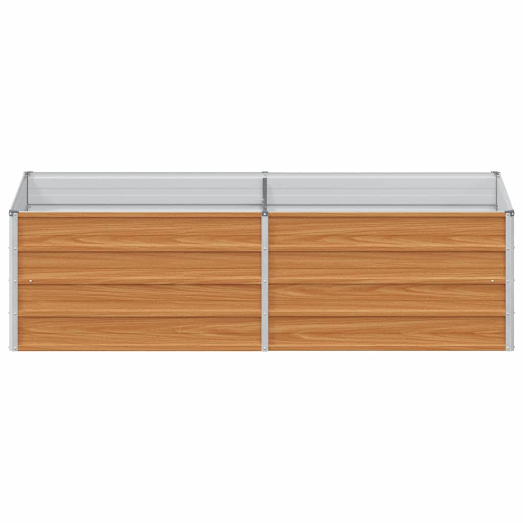 Υπερυψωμένη Ζαρντινιέρα Ανοιχτό καφέ 160 x 80 x 45 cm - Pakobazaar