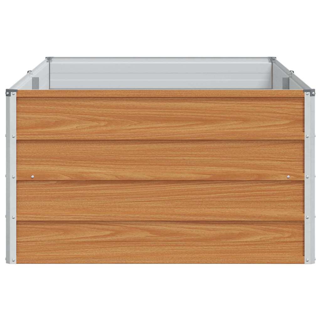 Υπερυψωμένη Ζαρντινιέρα Ανοιχτό καφέ 160 x 80 x 45 cm - Pakobazaar