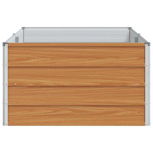 Υπερυψωμένη Ζαρντινιέρα Ανοιχτό καφέ 160 x 80 x 45 cm - Pakobazaar