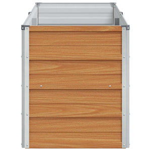 Υπερυψωμένη Ζαρντινιέρα Ανοιχτό καφέ 160 x 40 x 45 cm - Pakobazaar