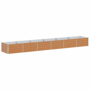 Υπερυψωμένη Ζαρντινιέρα Ανοιχτό καφέ 480 x 80 x 45 cm - Pakobazaar