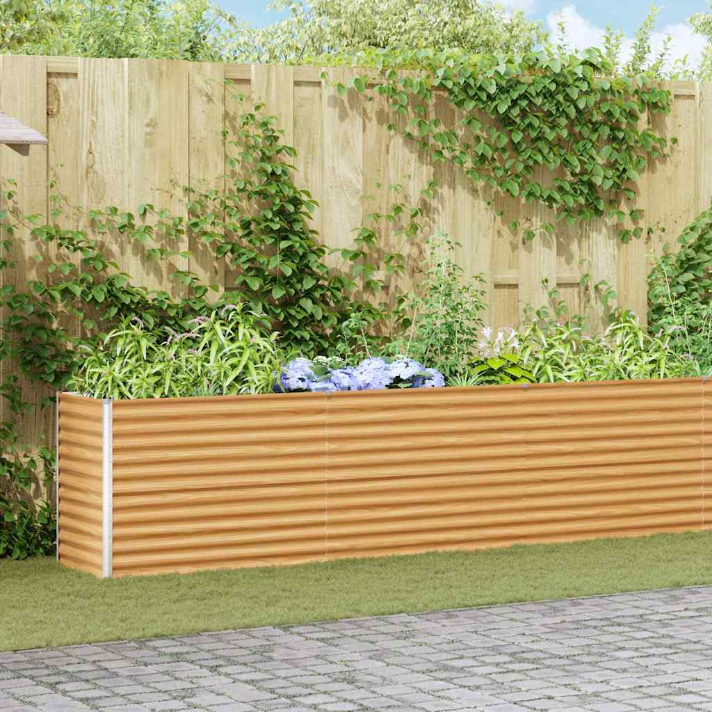 Υπερυψωμένη Ζαρντινιέρα 485 x 50 x 68 εκ. Επικαλυμμένος Χάλυβας - Pakobazaar