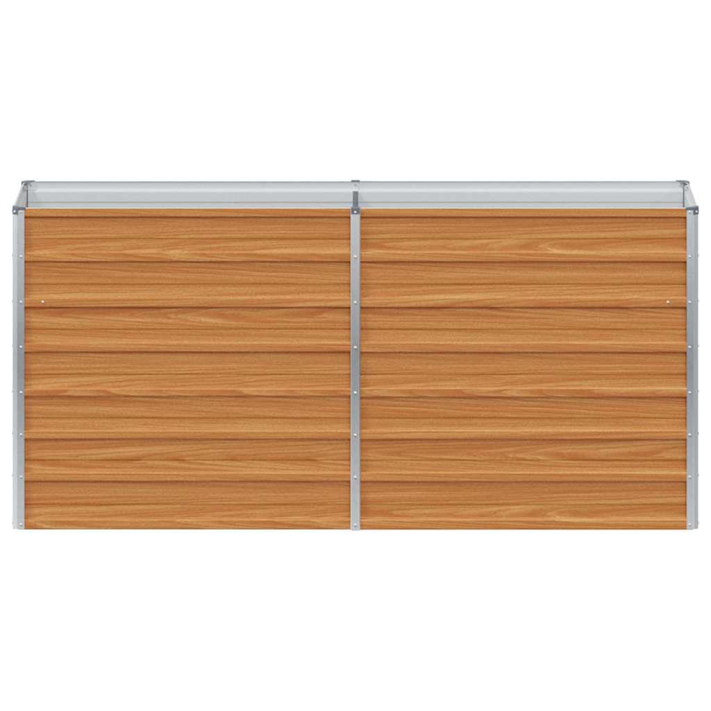 Υπερυψωμένη Ζαρντινιέρα Ανοιχτό καφέ 160 x 40 x 77 cm - Pakobazaar