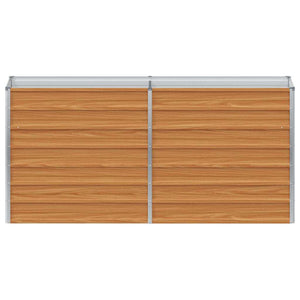 Υπερυψωμένη Ζαρντινιέρα Ανοιχτό καφέ 160 x 40 x 77 cm - Pakobazaar